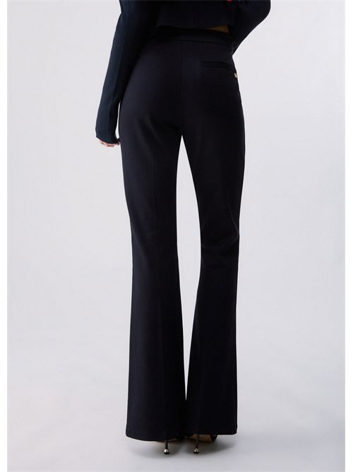 Pantaloni flare in punto milano LIU JO | WF6264J3976/93922